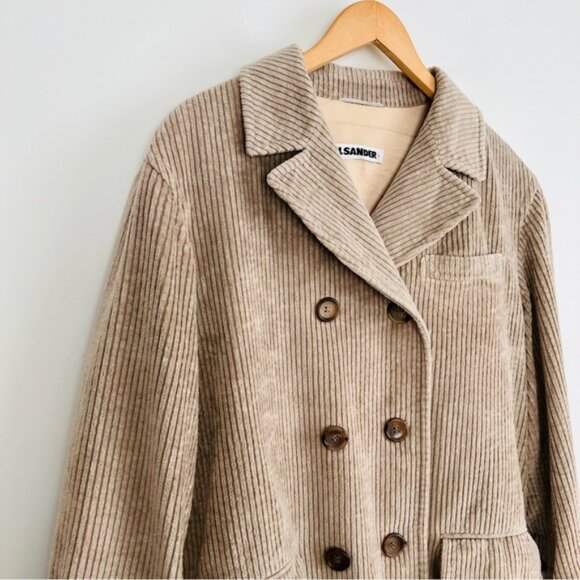 Jil Sander Corduroy Coat - Picture 2 of 11